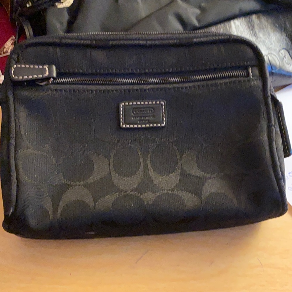 Small coach cosmetic bag